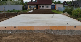Фундамент монолитная плита под дом цена в Южно-Сахалинске - от 4222 руб/м2