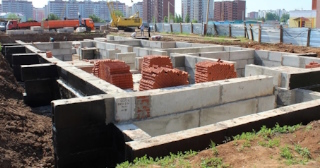 Фундаменты промышленных зданий в Южно-Сахалинске цена от 25328 руб. - заказать строительство фундамента промздания под стальные колонны